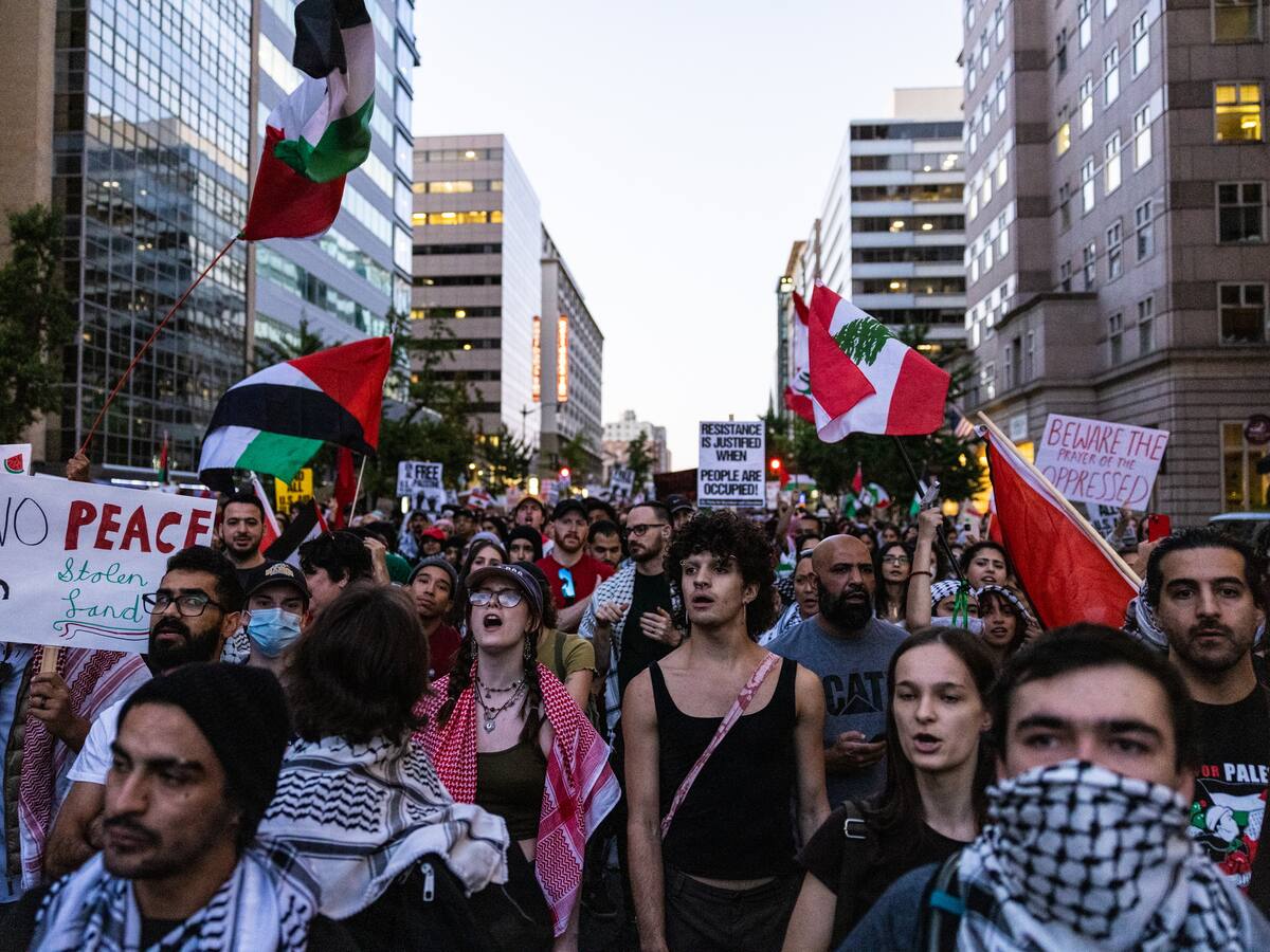 Miles de personas en América se movilizan por Palestina y piden sanciones para Israel