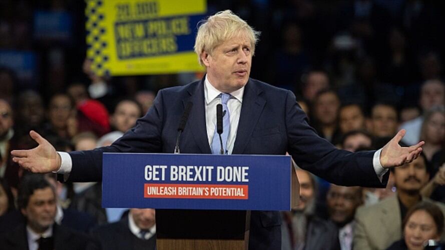 Boris Johnson se encamina hacia una aplastante mayoría en comicios británicos. Foto: Getty Images