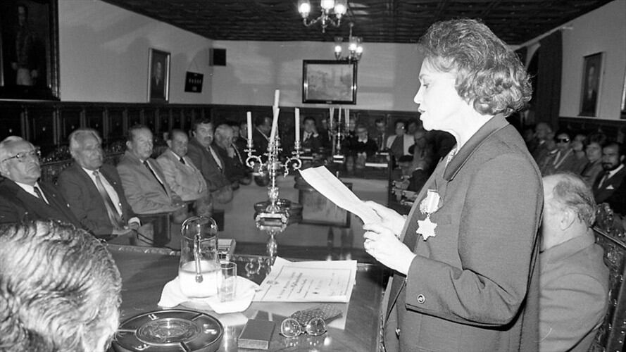 Olga Duque de Ospina. Foto: Colprensa