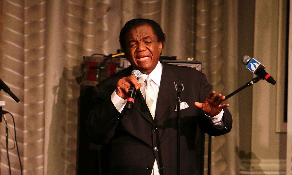 Lamont Dozier, músico estadounidense. (Foto de Jeffrey Ufberg/WireImage)