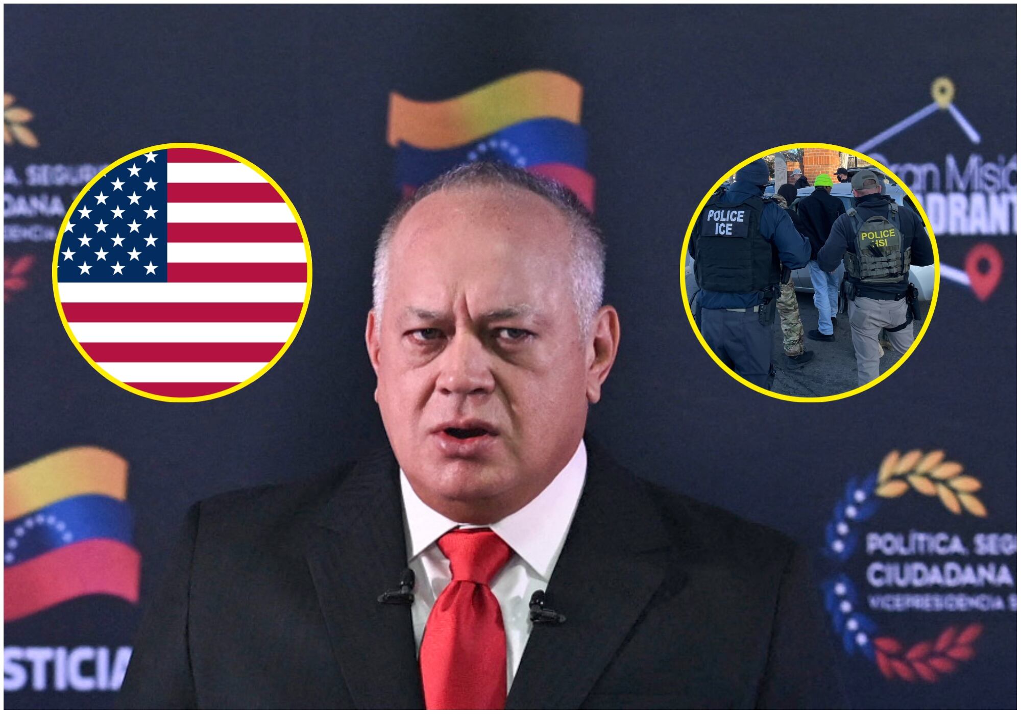 Chavismo lamenta fin del TPS para venezolanos y llamó “mercenarios” a funcionarios de ICE. Foto: Getty Images/ EFE.