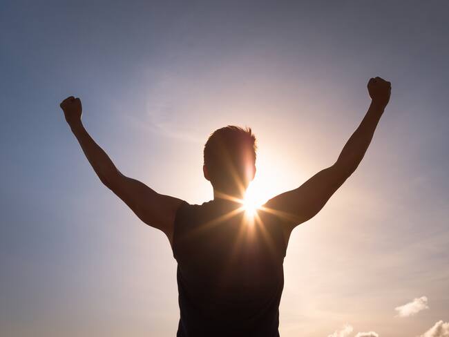 People strength, power and determination concept.