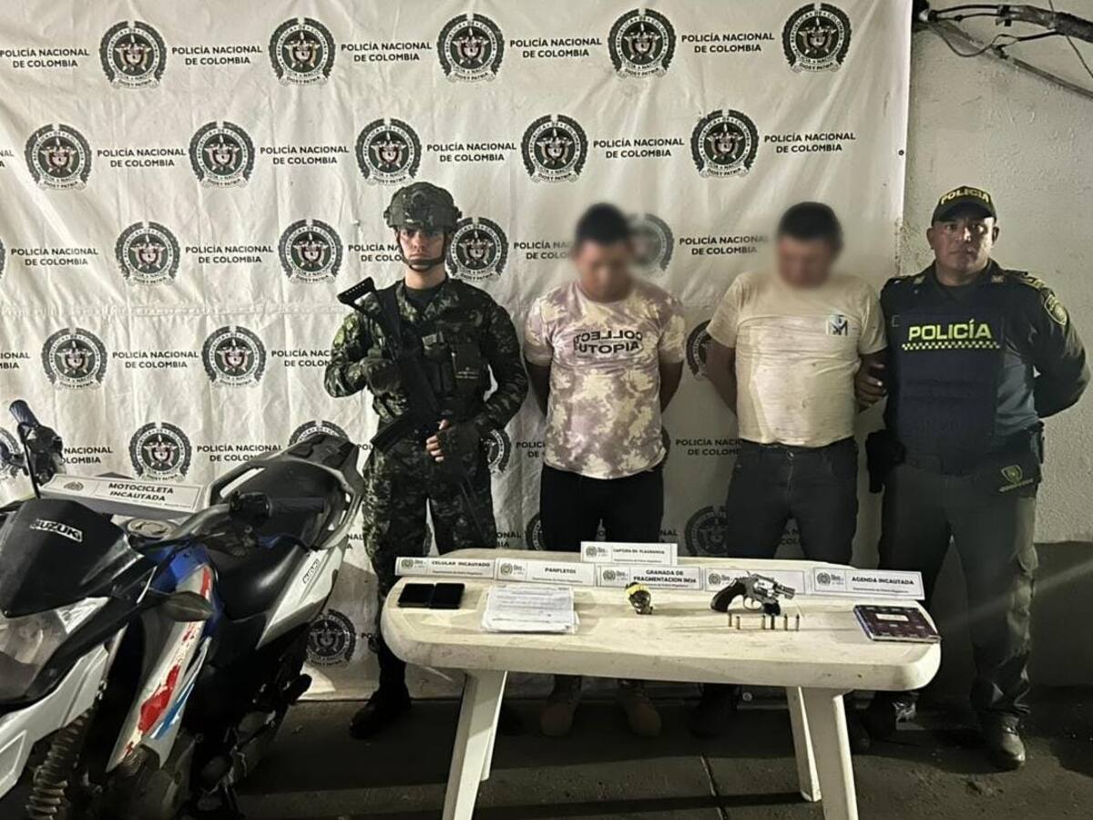 Capturadas dos personas tras enfrentamientos entre la Policía y el Clan del Golfo en el Magdalena