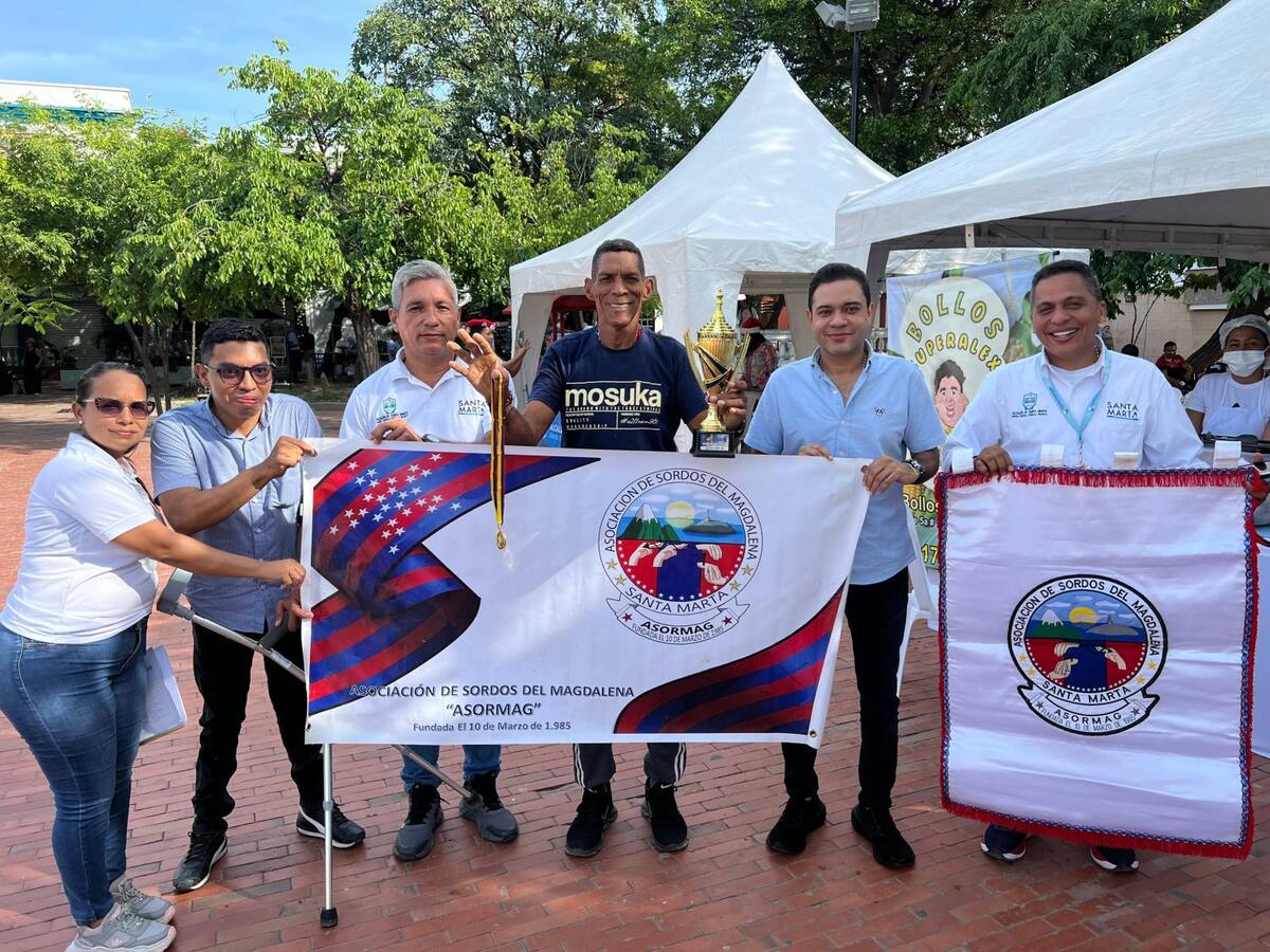 Primera Feria Incluyente en Santa Marta impulsa el talento de emprendedores con discapacidad