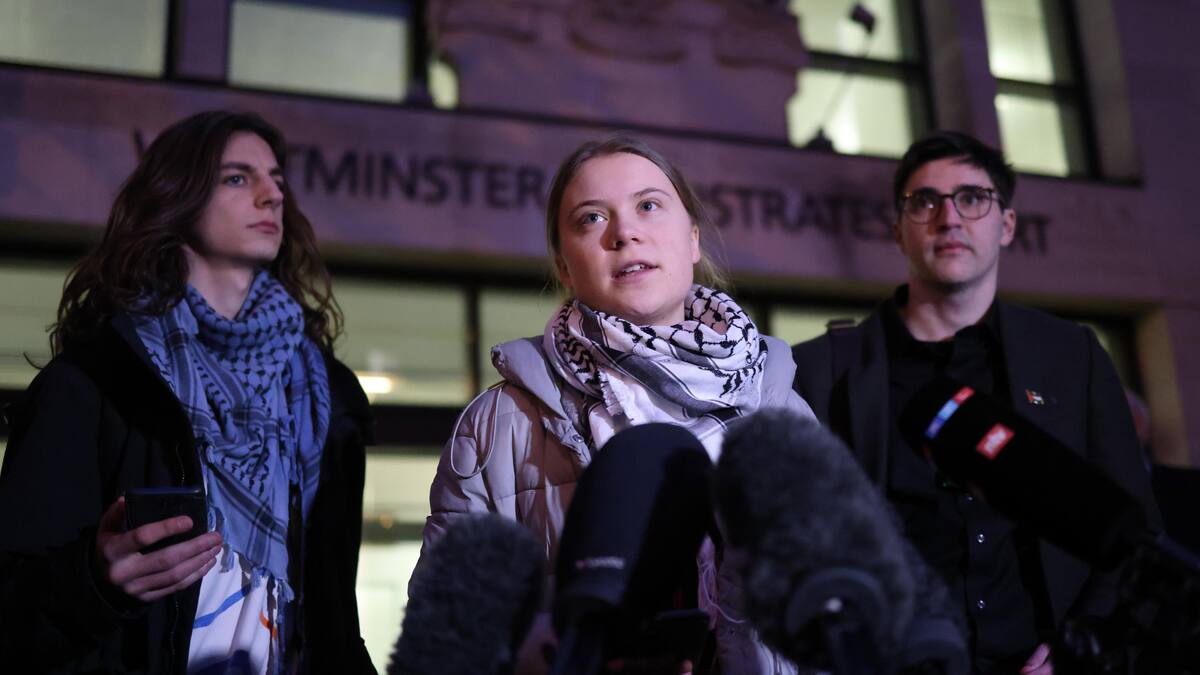 Greta Thunberg llama a combatir al “verdadero enemigo” del clima en su juicio en Londres