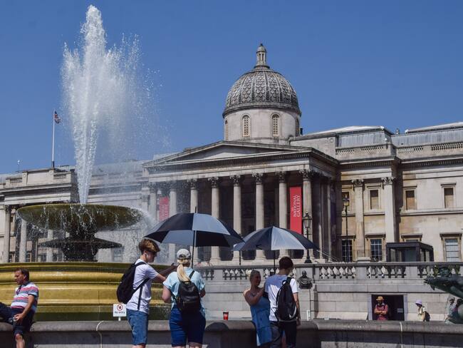 Ola de calor en Reino Unido Foto: Vuk Valcic/SOPA Images/LightRocket via Getty Images