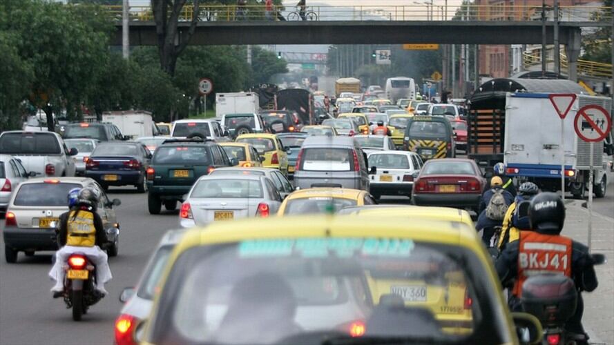 Paro de conductores en Bogotá /Imagen de referencia. Foto: Colprensa