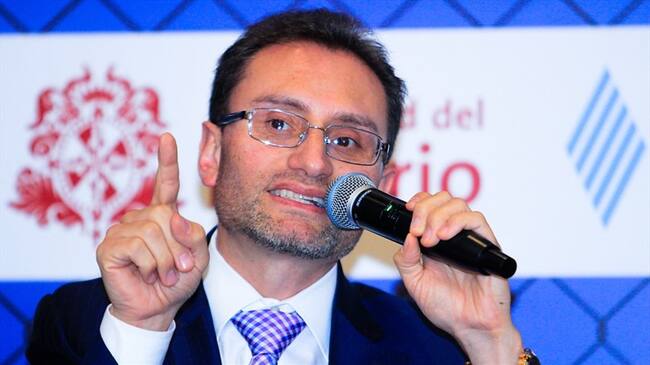 Juan Carlos Forero fue el abogado que le entregó listado de delitos al fiscal general. Foto: Colprensa