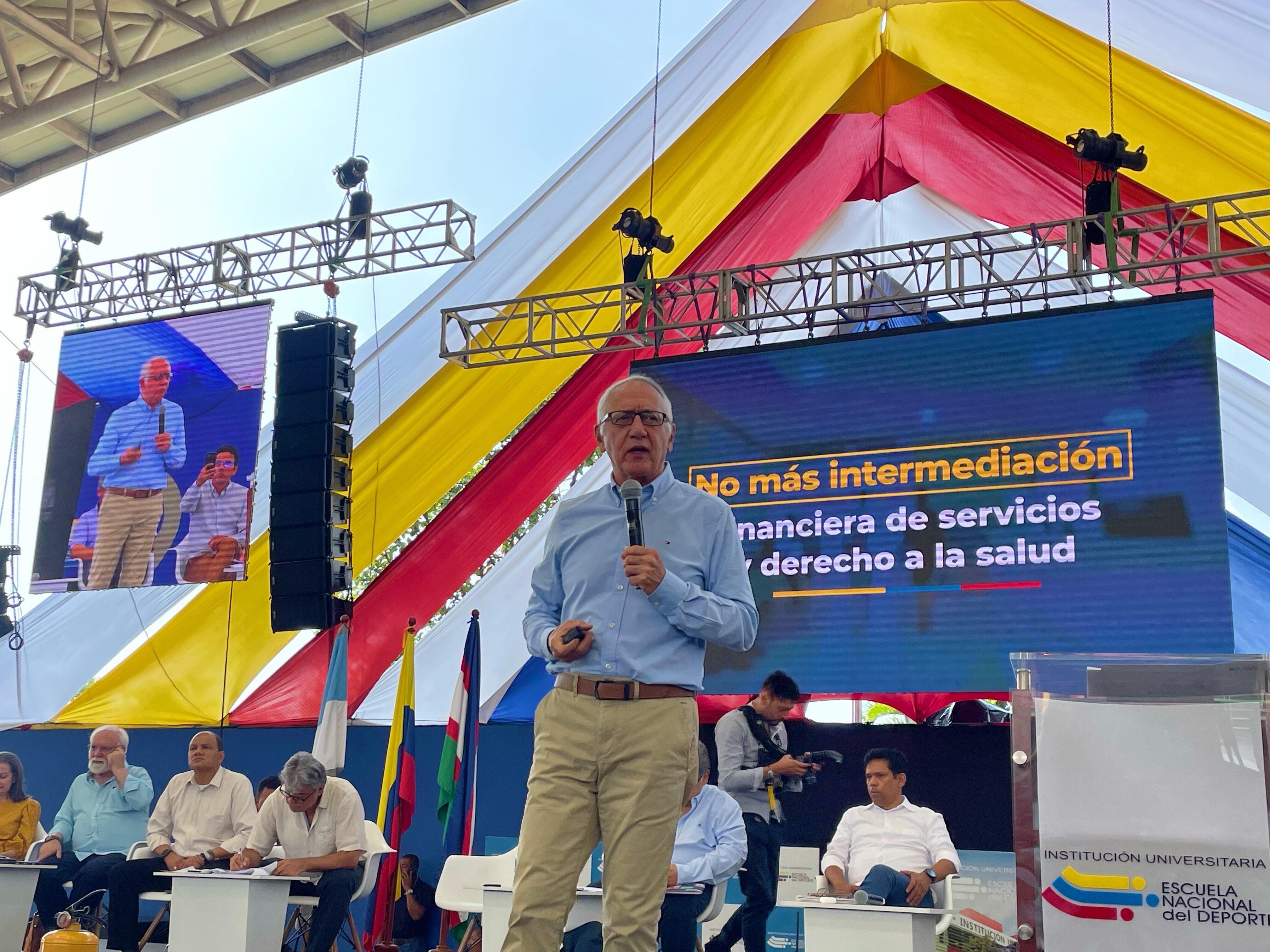 Ministro de Salud, Guillermo Jaramillo. Foto: La W.