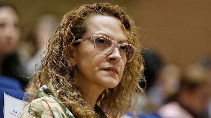 Jineth Bedoya rechazó el perdón que el Estado colombiano le pidió ante la Corte Interamericana de Derechos Humanos. Foto: Colprensa