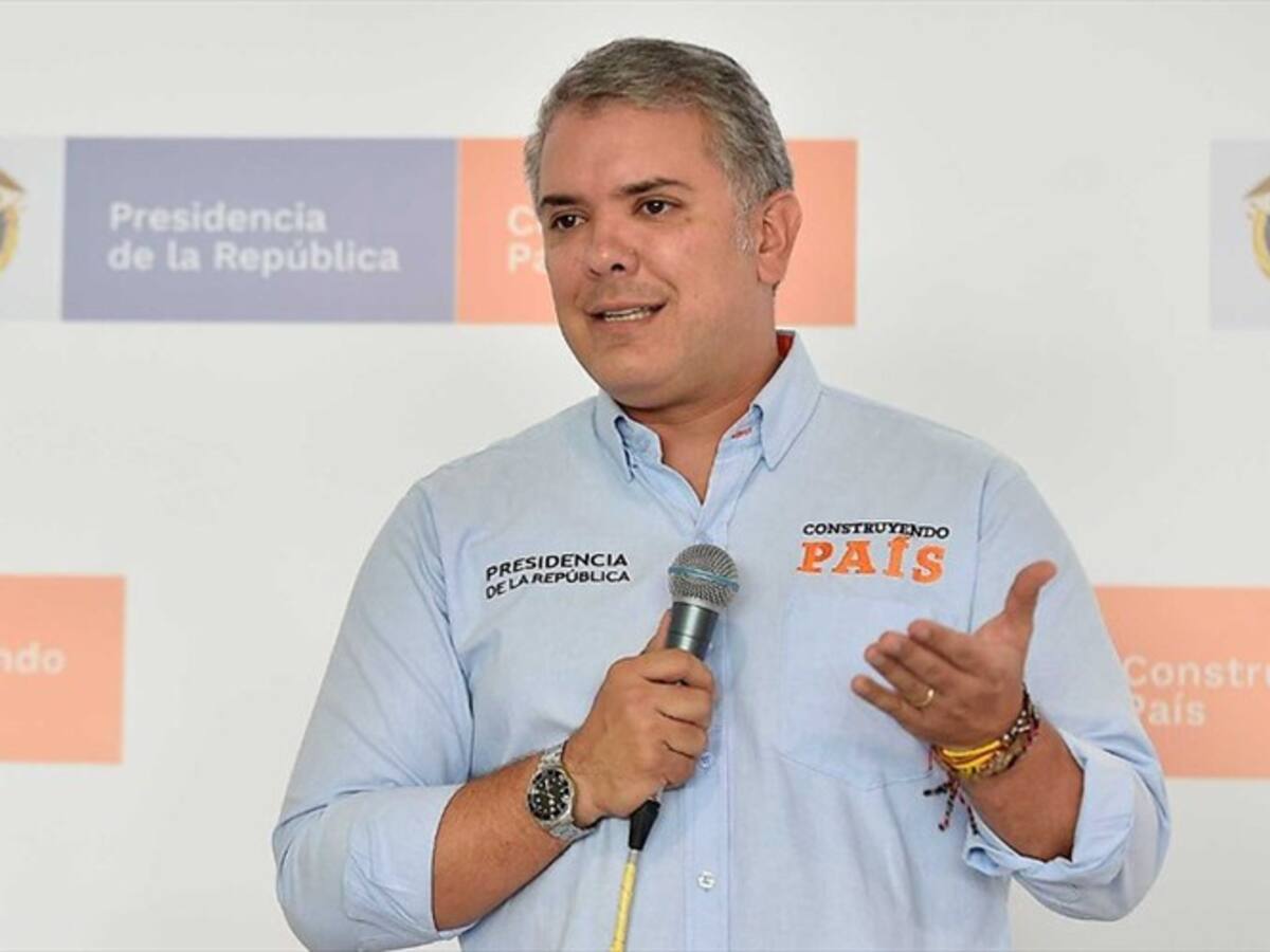 Presidente Iván Duque llegó a Rosas, Cauca