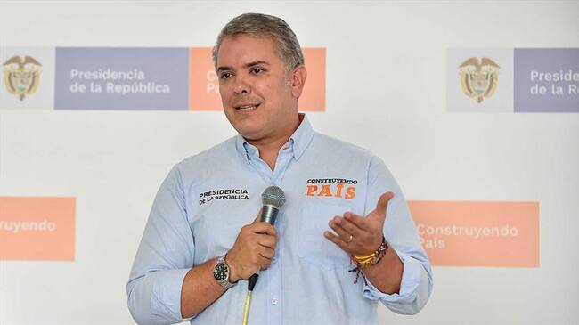 Iván Duque . Foto: Colprensa