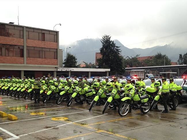 Policía Metropolitana de Bogotá. Foto: Colprensa