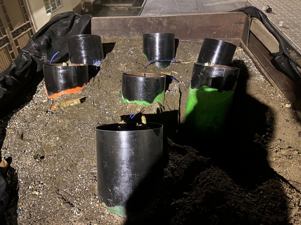 Explosivos. Foto: Ejército.