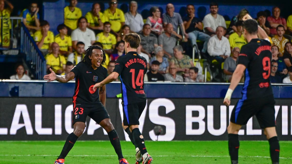¡Manita para el Barcelona! Venció 5-1 a Villarreal y se mantiene líder de la Liga española