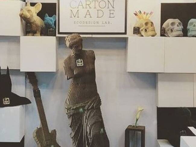 Conozca la primera empresa en Colombia donde se crean artículos de diseño en cartón