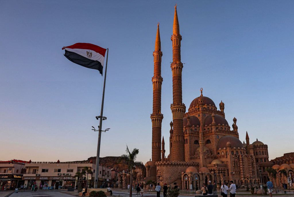 Imagen de referencia de bandera de Egipto. Foto: Getty Images.