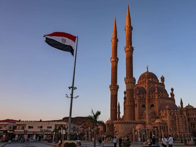 Imagen de referencia de bandera de Egipto. Foto: Getty Images.