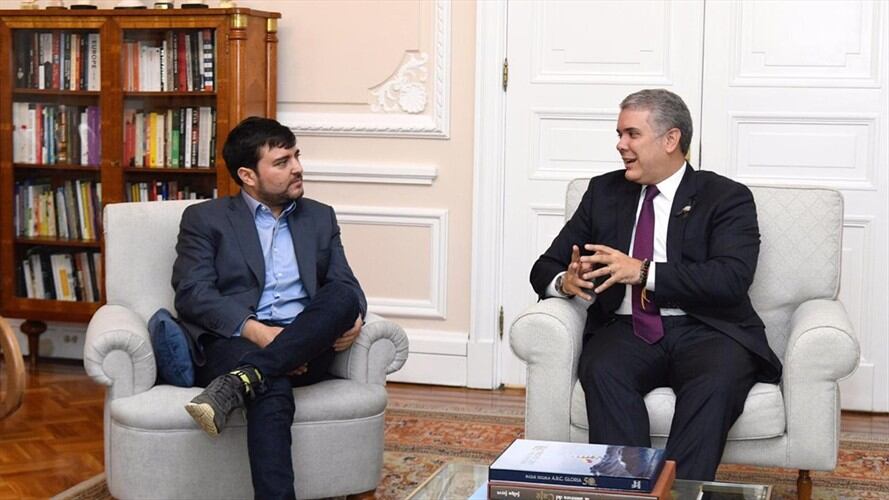 Pumarejo confió en que en diciembre, o a inicios del próximo año, haya un operador en el Caribe colombiano y le pidió al presidente seguir de cerca el proceso. . Foto: Presidencia