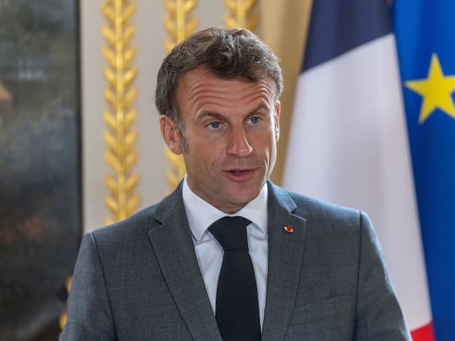 El presidente francés, Emmanuel Macron. (Foto:  CHRISTOPHE PETIT TESSON/POOL/AFP via Getty Images)