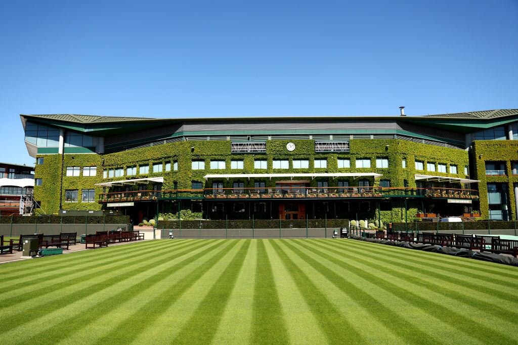 Centre Court Wimbledon. (Photo by Clive Brunskill/Getty Images)