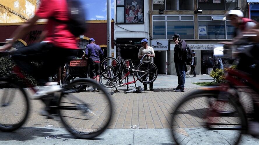 Hombre compró bicicleta para el Día sin Carro y se la robaron saliendo de la casa. Foto: Colprensa