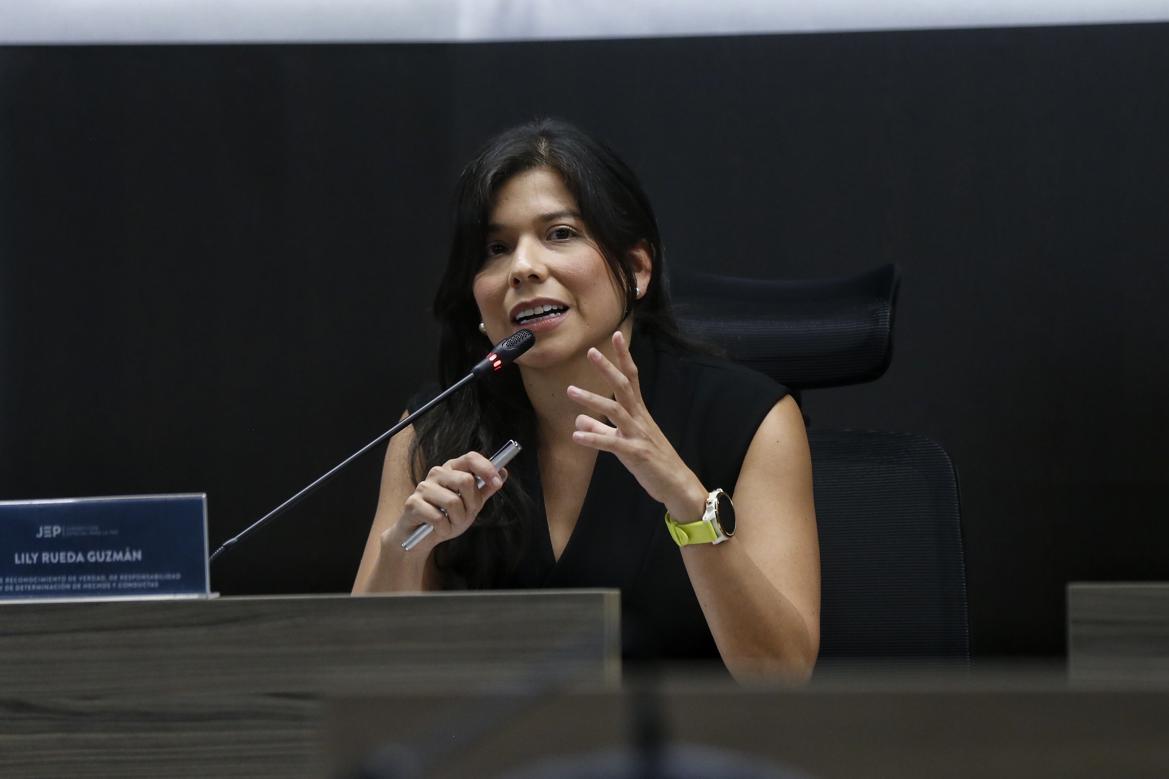 Lily Rueda, magistrada de la JEP | Foto: Colprensa