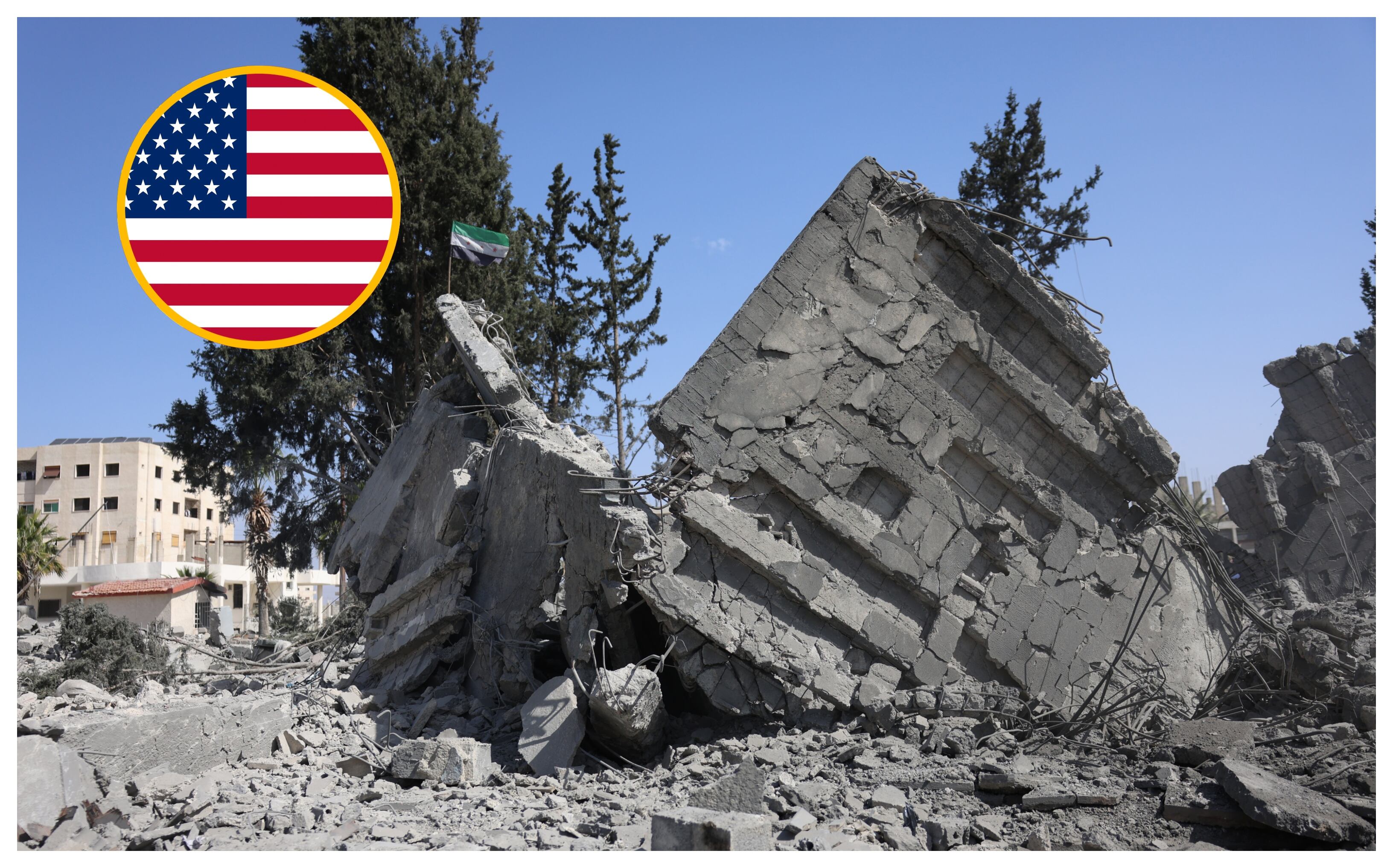 Bombardeo en Gaza. Foto: MOHAMMED AL RIFAIEFE/EPA/