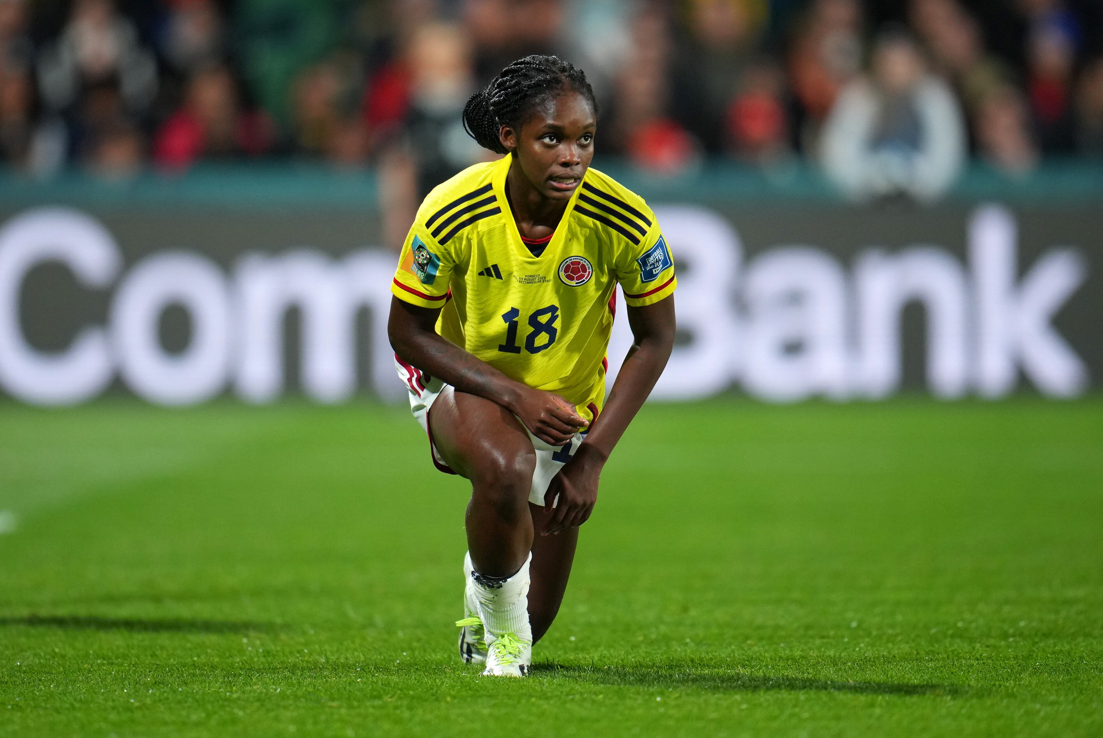 Linda Caicedo con la Selección Colombia en el Mundial Femenino. (Photo by Aitor Alcalde - FIFA/FIFA via Getty Images)