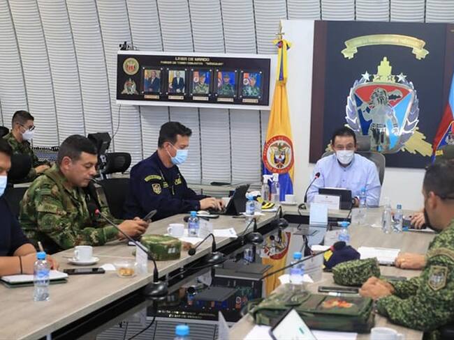 Foto: Consejo de seguridad Nariño. Gobernación de Nariño