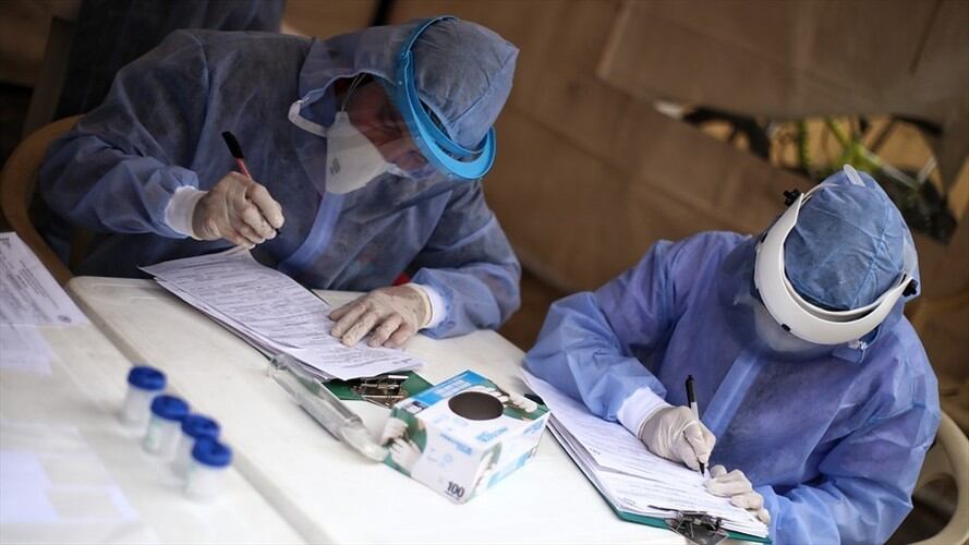 Casos de COVID-19 en Colombia. Foto: Colprensa