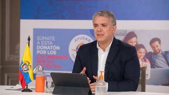 Presidente Iván Duque. Foto: Cortesía: Presidencia