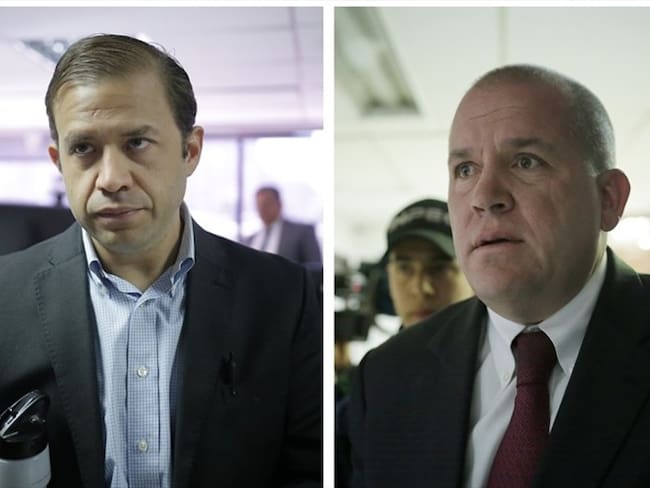 Gabriel Dumar (izq) y Federico Gaviria (der). Foto: Colprensa