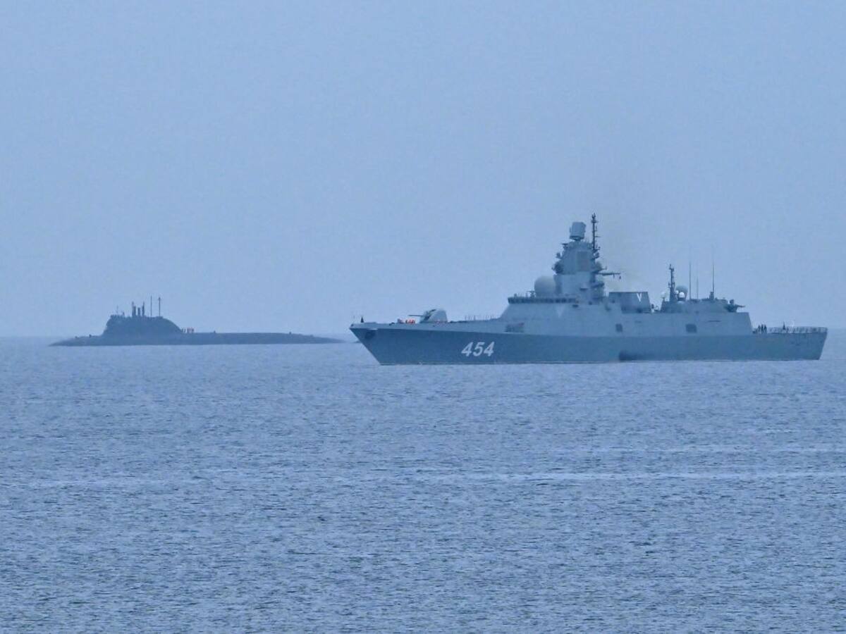 Llega a Cuba la flotilla de la Marina rusa con una fragata y un submarino nuclear
