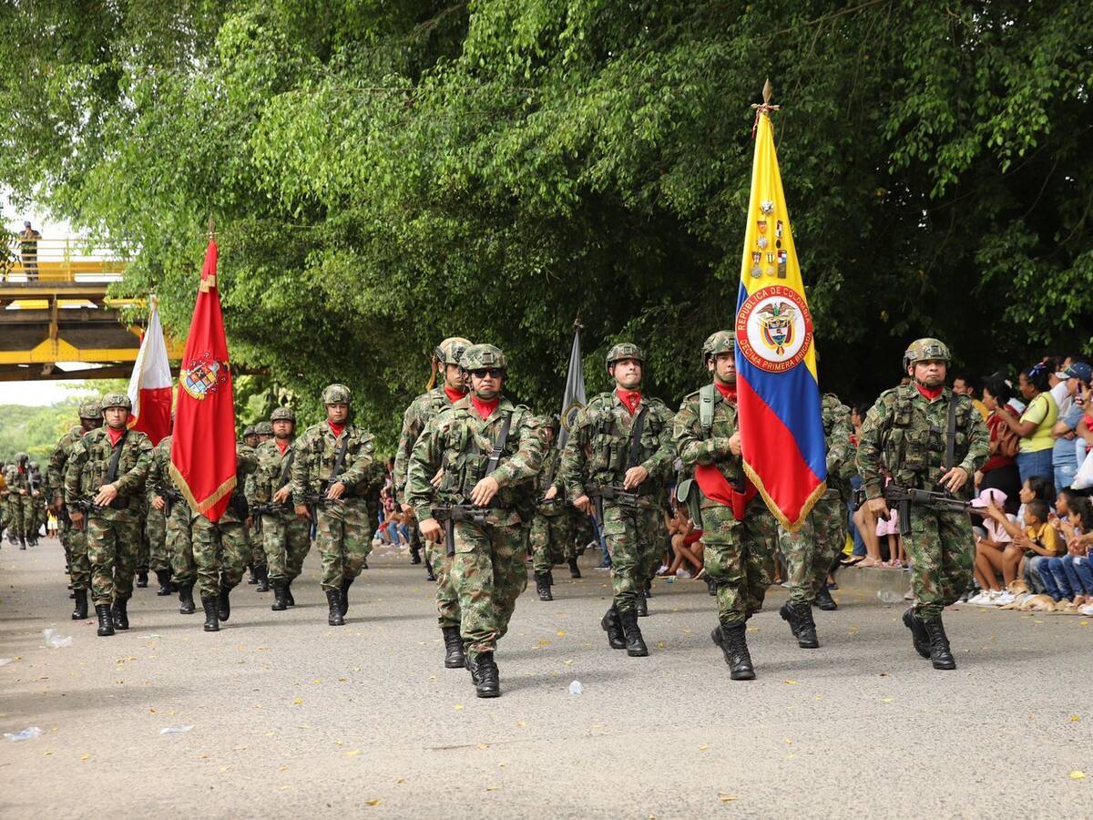 1.000 uniformados participarán en el desfile del 20 de julio en Montería