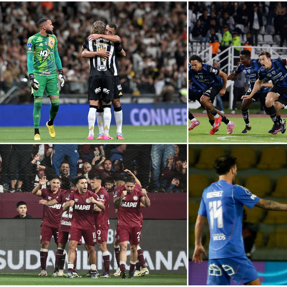Así se disputarán las semifinales de la Copa Sudamericana