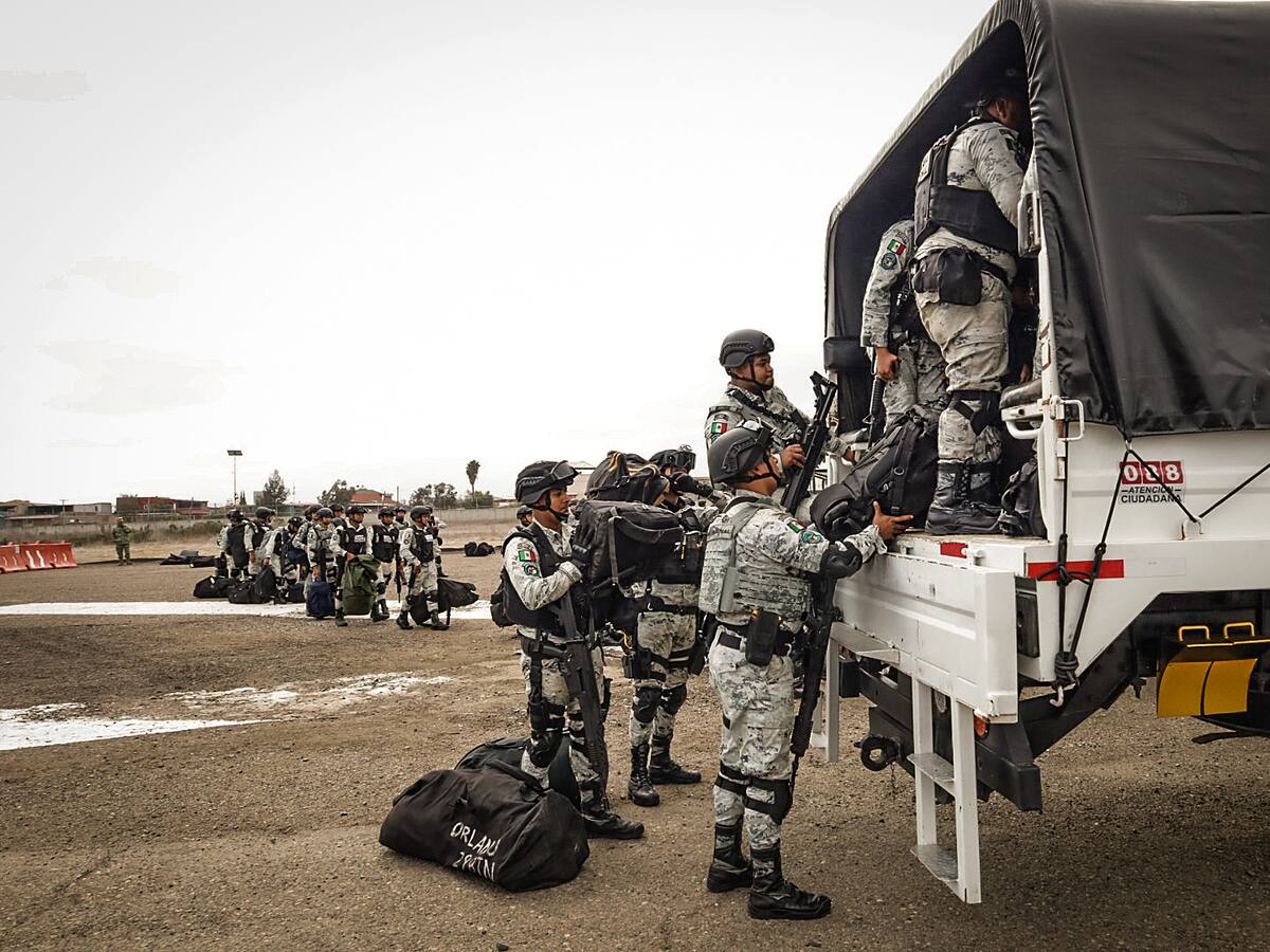 Más militares en Tijuana: el precio de evitar los aranceles de Trump