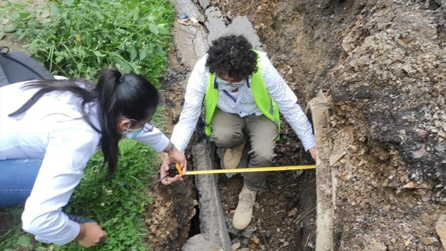 Se infirmó de 113 alcantarillas colapsadas.. Foto: Suministrada