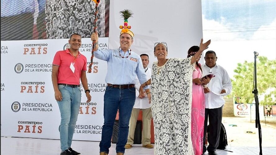 Por último, el presidente Duque expuso que el departamento de La Guajira será el eje de esta iniciativa. Foto: Presidencia de la República