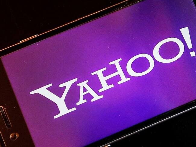Logotipo de Yahoo en un cellular en Francfort, Alemania. . Foto: Associated Press - AP