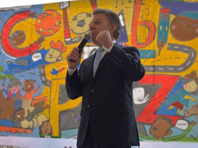 Presidente Juan Manuel Santos. Foto: Presidencia de la República.