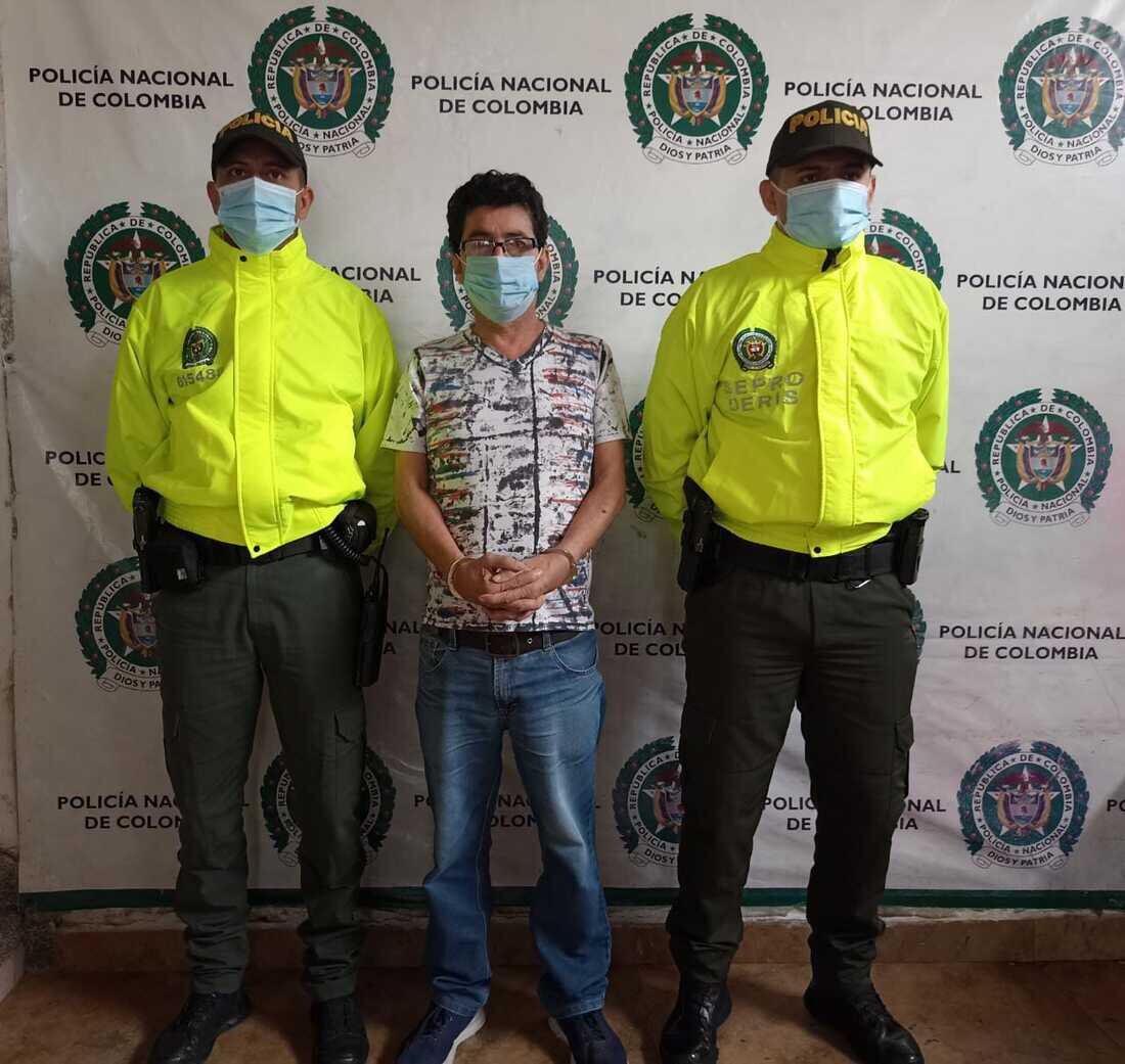 Capturan presunto abusador en Santa Rosa de Cabal / Foto: Policía de Risaralda