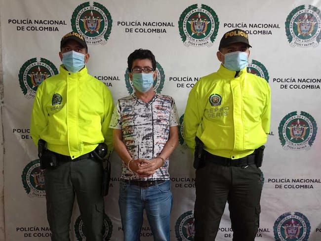 Capturan presunto abusador en Santa Rosa de Cabal / Foto: Policía de Risaralda