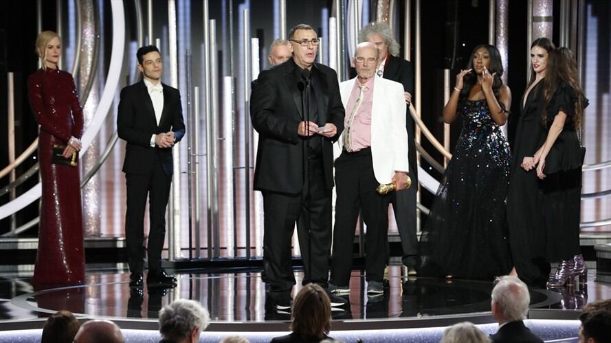 "Bohemian Rhapsody" se lleva el premio a la mejor película de drama. Foto: Getty Images