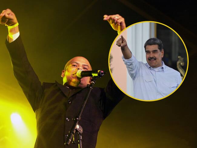 Cantante de merengue. FOTO: Goedefroit Music/Getty Images. //Nicolás Maduro. FOTO: Jesús Vargas/Getty Images