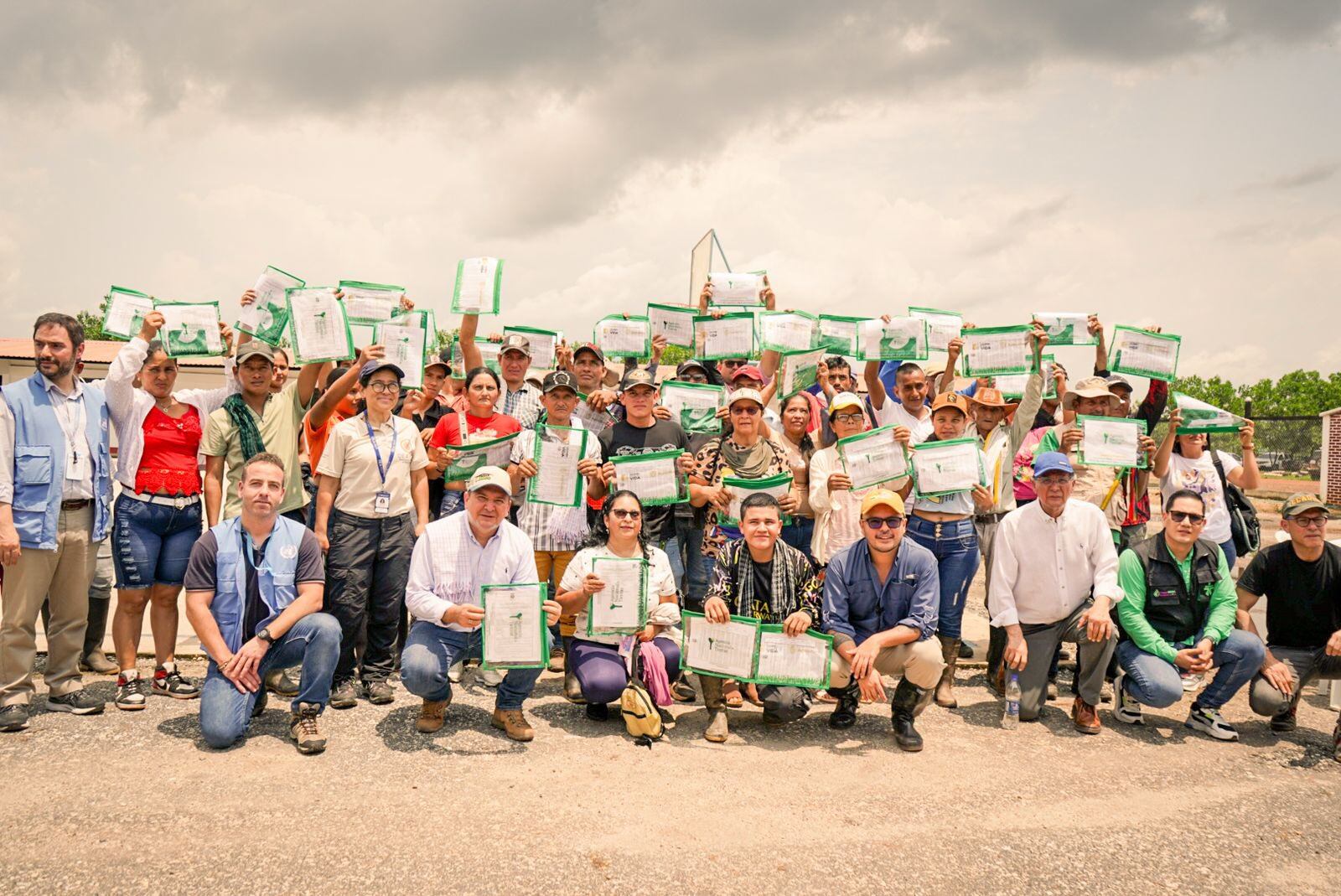 Campesinos del Yarí obtienen títulos de propiedad tras más de cuatro décadas sin la legalización. Foto: ANT