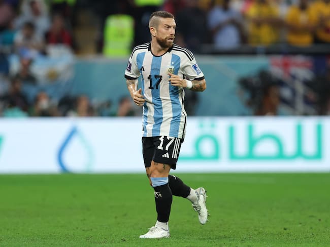 Papu Gómez con Argentina. Foto: Getty Images.