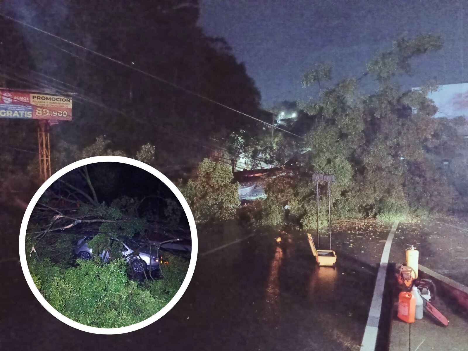 Vendaval en Pereira (foto: Alcaldía de Pereira)