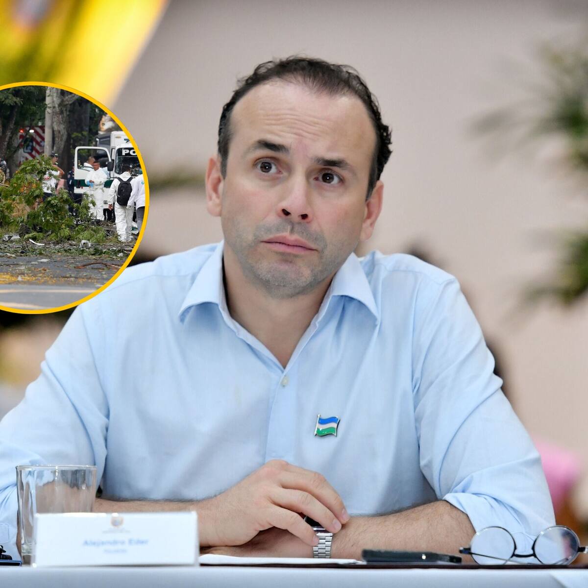 Hay que ser un ser sin alma; lo que pasó no tiene perdón de Dios: alcalde de Cali tras atentado