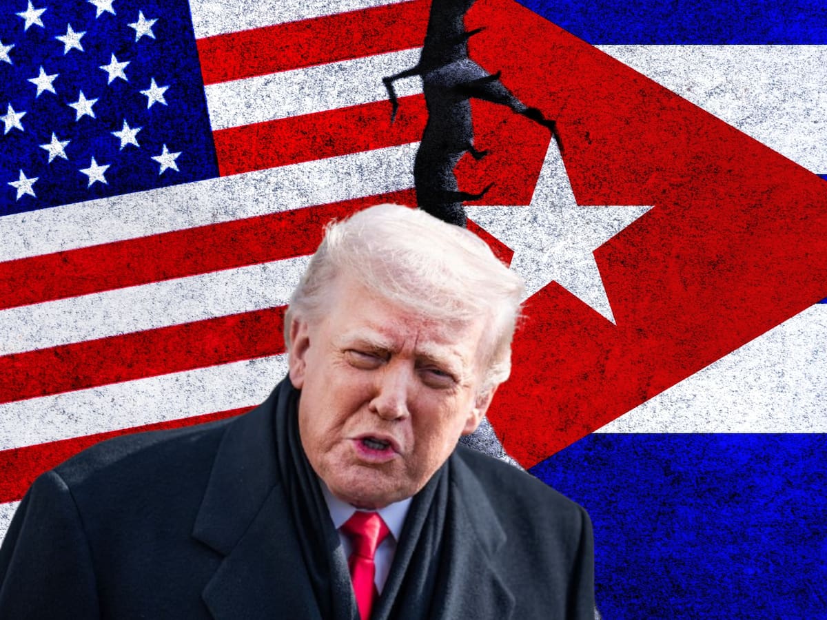 Trump dice que Cuba es una “nación fallida” aunque no cree necesario un cambio de régimen